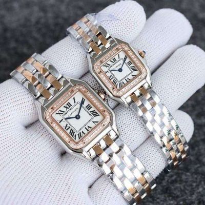 TW Factory Cartier 1032 Movement for Small 751 Movement for Medium 316L Steel 37/30MM White Watch